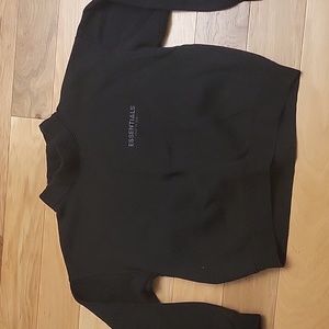 Essentials Fear of God Mockneck Black